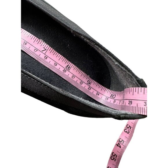 Munro Hanna Office Pump Size 7.5 Narrow Metallic Black Heels 7.5N - Picture 9 of 10